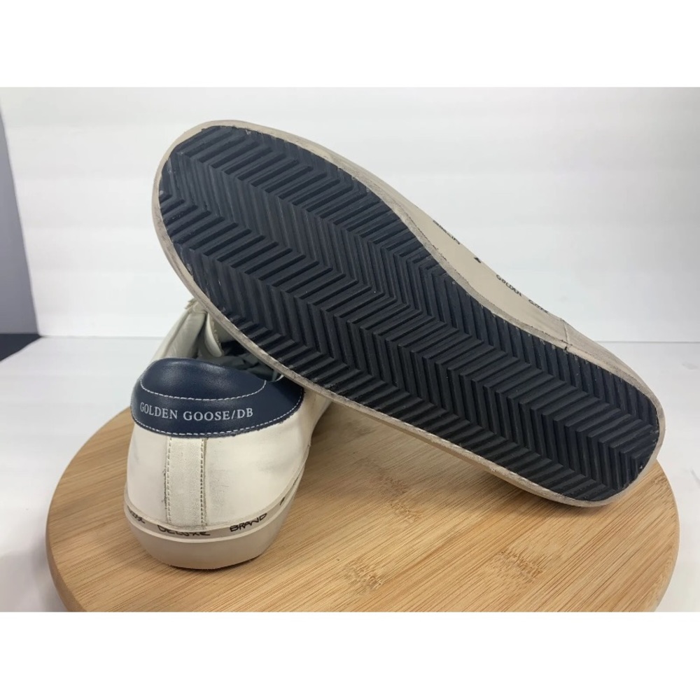 Golden Goose Hi Star Skateboarding  White Leather Women’s Size 40 - Picture 2 of 9